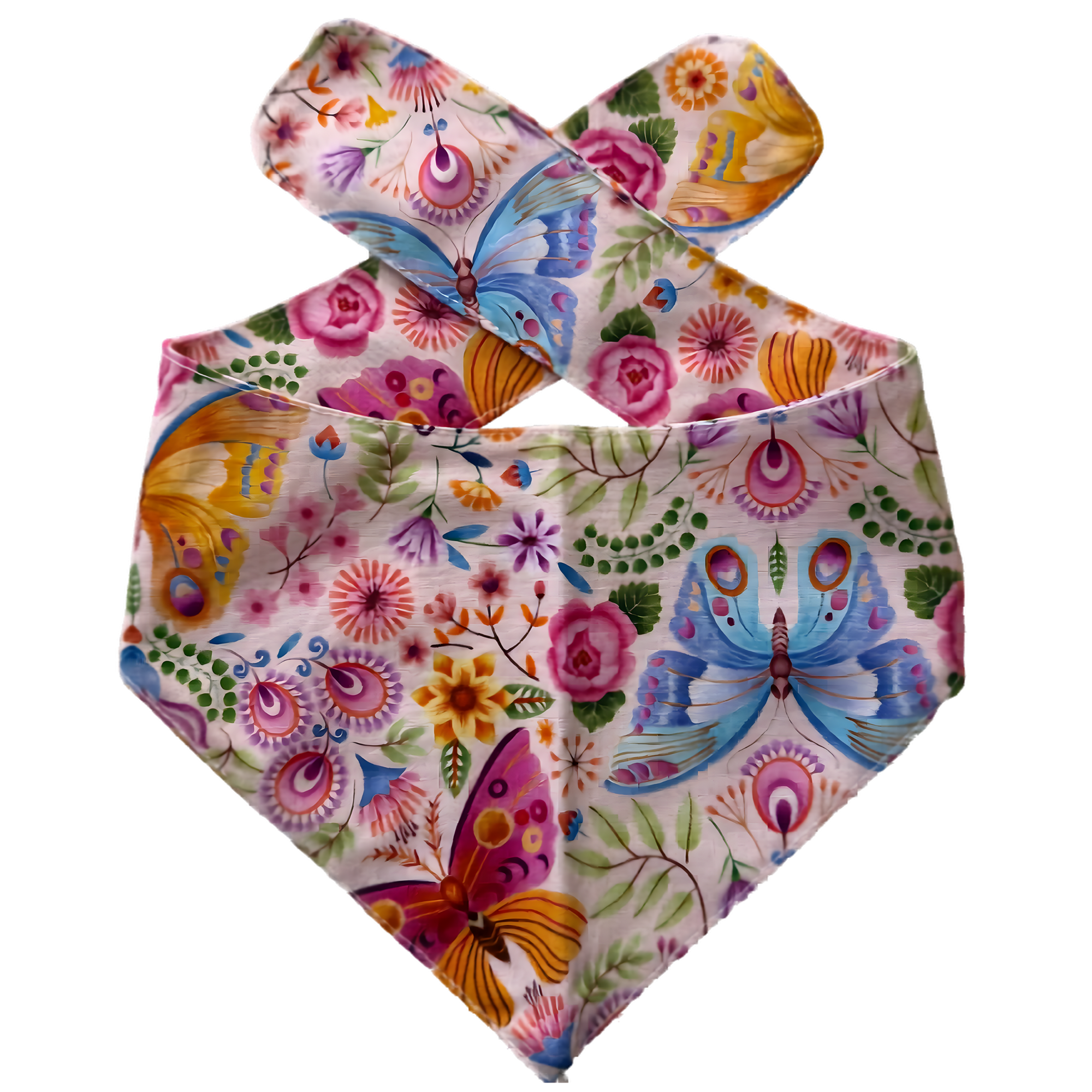 Bandana Flores & Mariposas