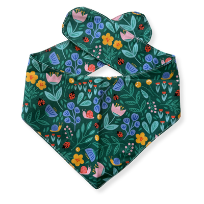 Bandana Floral Verde