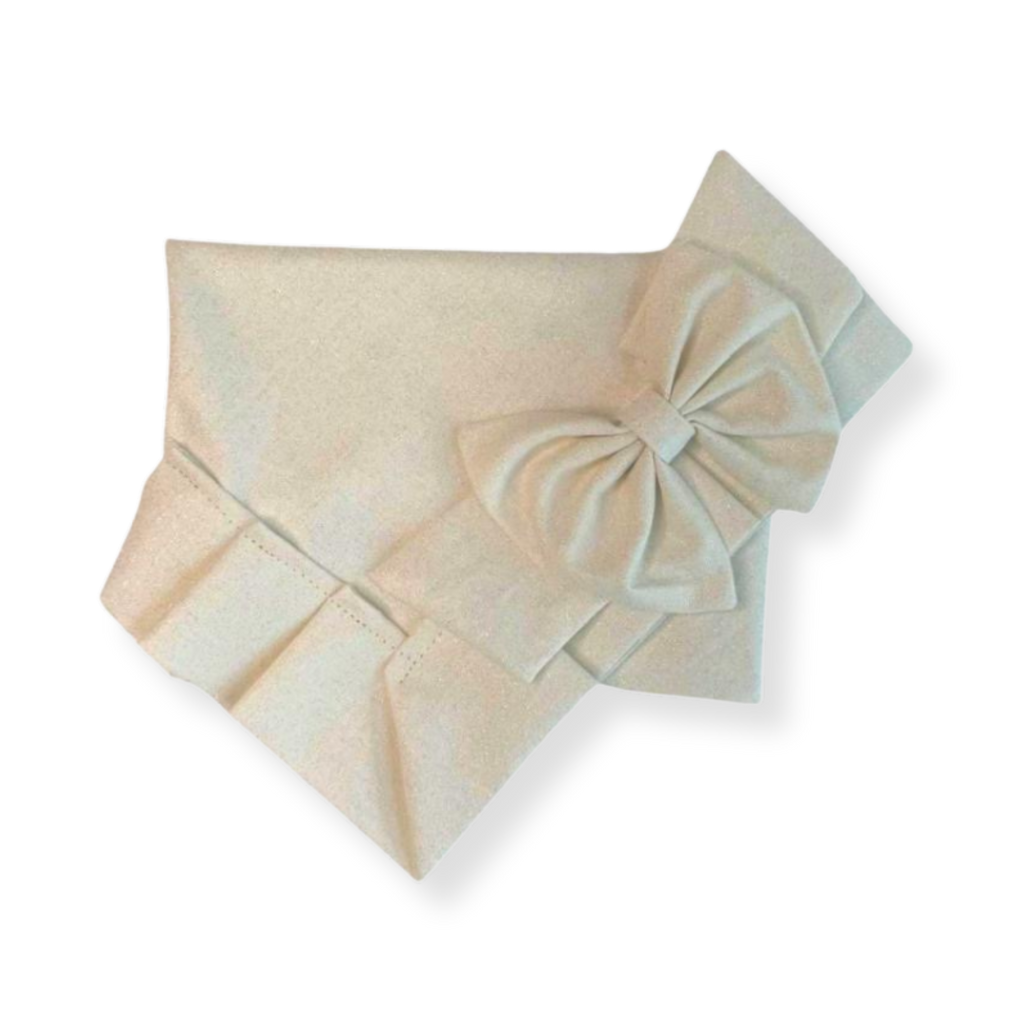 Cute Bow Dog Bandana